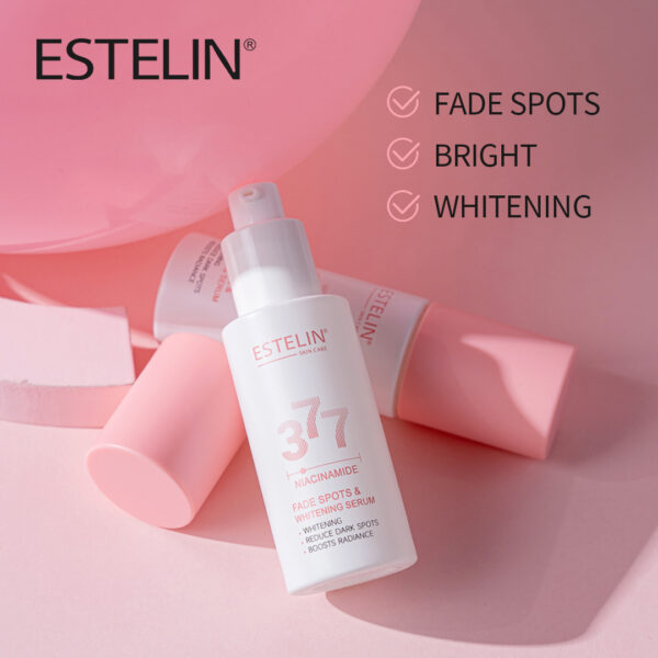 Estelin Niacinamide 377 Face Serum – Advanced Fade Spots & Whitening Treatment (50ml) - Image 2