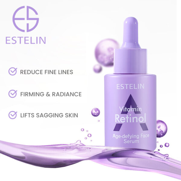 Estelin Vitamin A Retinol Anti-Aging Face Serum (30ml) - Image 2