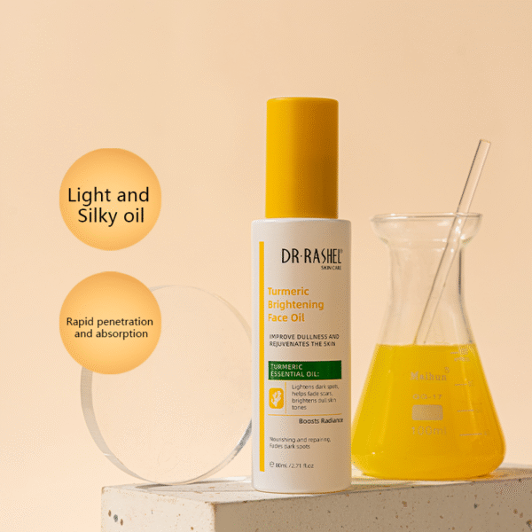 Turmeric Brightening Face Oil (80ml) - Image 4