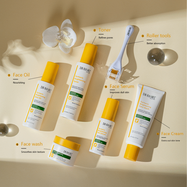 Turmeric Glow Brightening Skin Care Set - Image 2