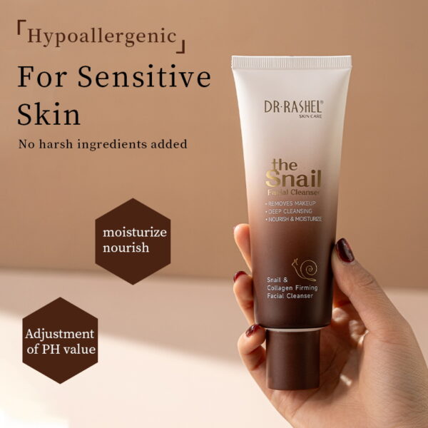 Snail & Collagen Firming Facial Cleanser (120g) - Image 5