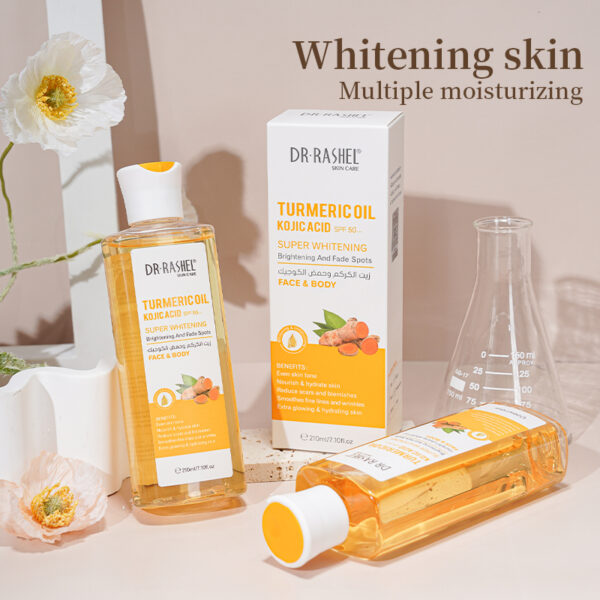Kojic Acid & Turmeric Oil (210ml) - Image 3