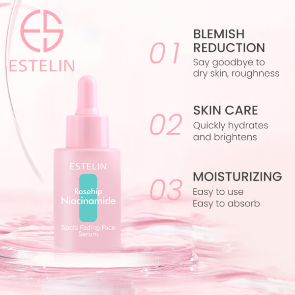 Estelin Rosehip & Niacinamide Face Serum (30ml) - Image 2