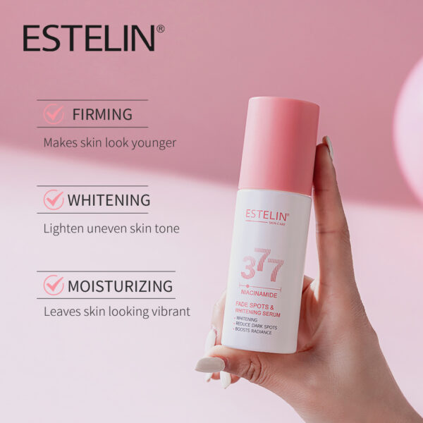Estelin Niacinamide 377 Face Serum – Advanced Fade Spots & Whitening Treatment (50ml) - Image 3
