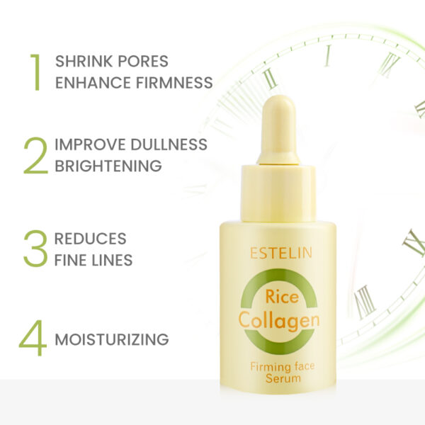 Estelin Collagen &  Rice Firming Face Serum (30ml) - Image 3