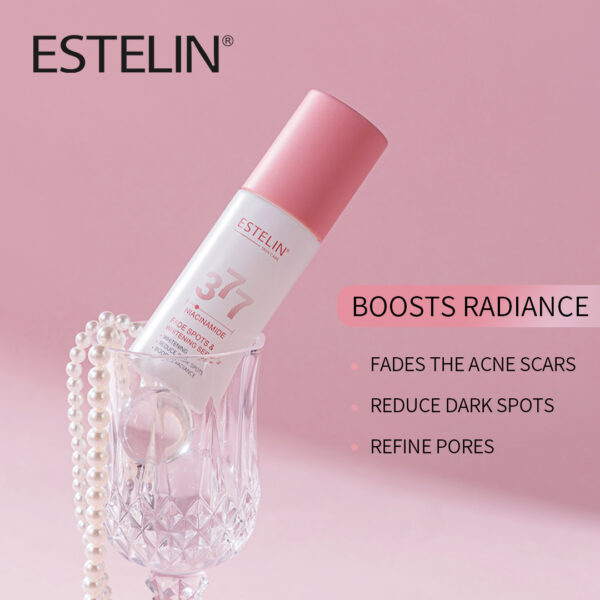 Estelin Niacinamide 377 Face Serum – Advanced Fade Spots & Whitening Treatment (50ml) - Image 4