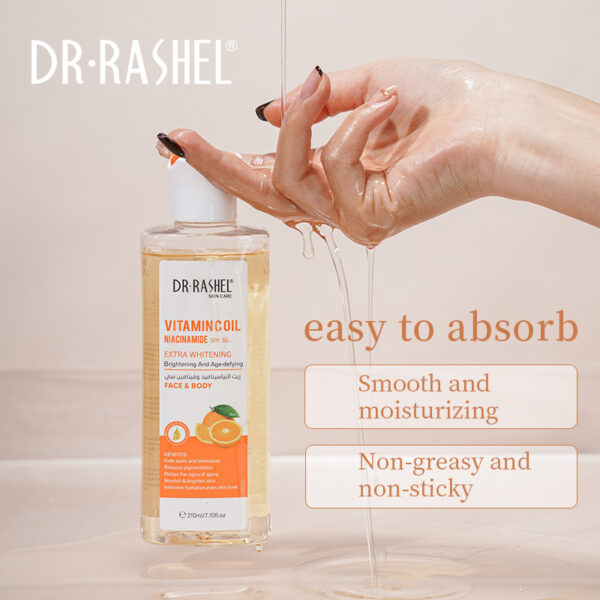 Vitamin C & Niacinamide Oil (210ml) - Image 4