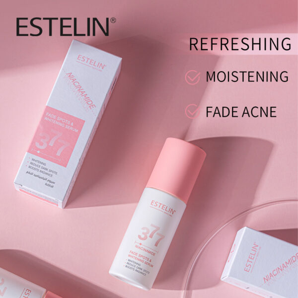 Estelin Niacinamide 377 Face Serum – Advanced Fade Spots & Whitening Treatment (50ml) - Image 5