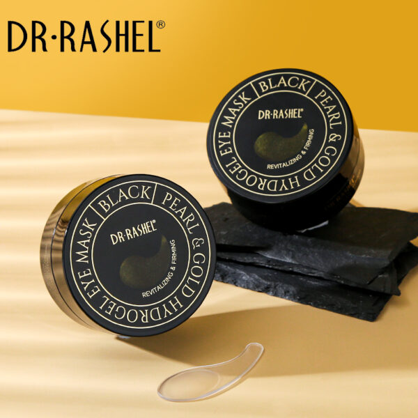 Gold Black Pearl hydrogel Eye Mask - Image 3