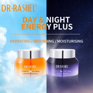 Facial Serum Set(3 Pack) + VC Day Cream & Retinol Night Cream (2 Pack) - Image 7