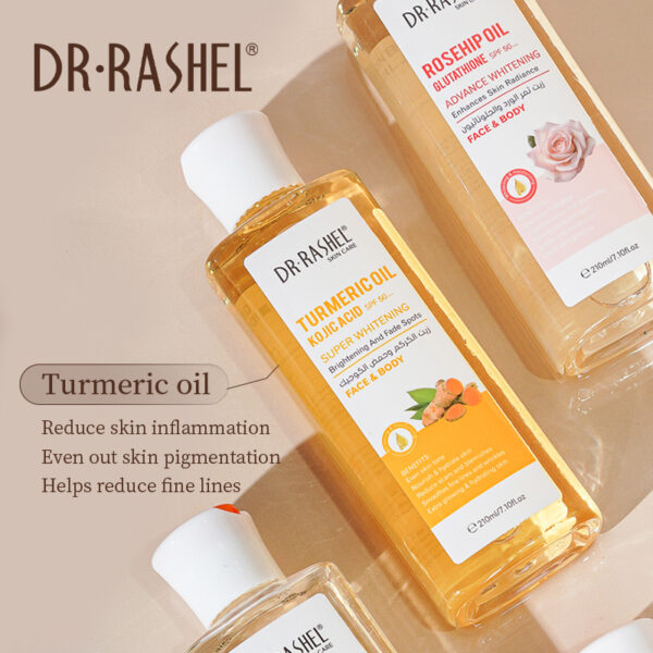 Kojic Acid & Turmeric Oil (210ml) - Image 6
