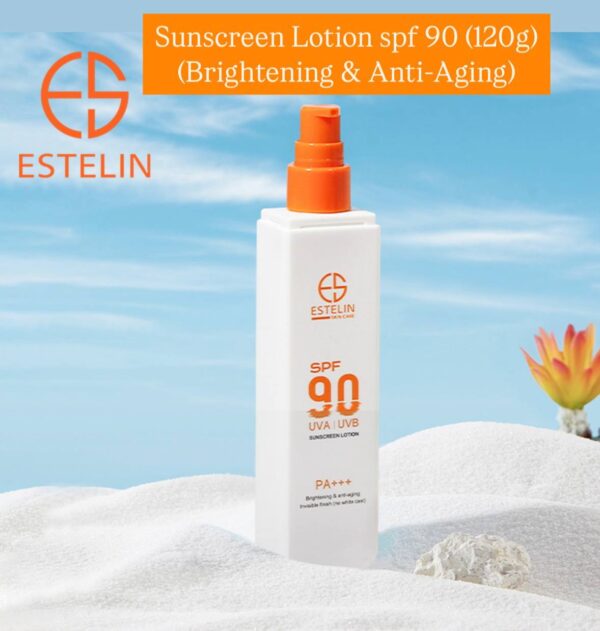 Sunscreen Lotion Spf 90 (120g) - (Brightening & Anti-Aging) - Image 4