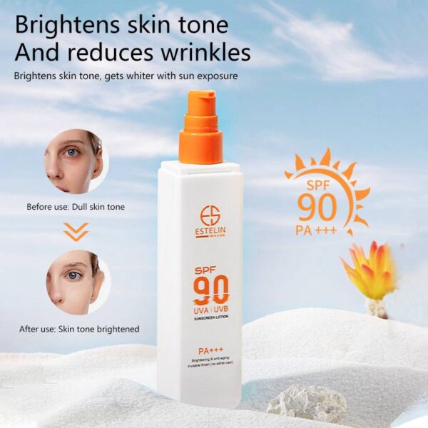 Sunscreen Lotion Spf 90 (120g) - (Brightening & Anti-Aging) - Image 3