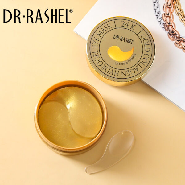 24K Gold Collagen Lifting & Firming Hydrogel Eye Mask (60pcs) - Image 2