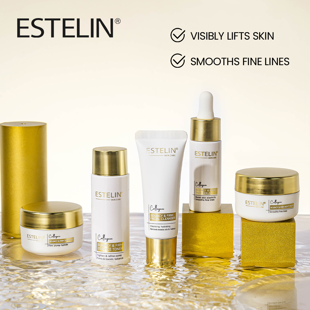 Estelin Bouncy & Firm Collagen Skin Care Travel Set (5pcs/set) - Image 4