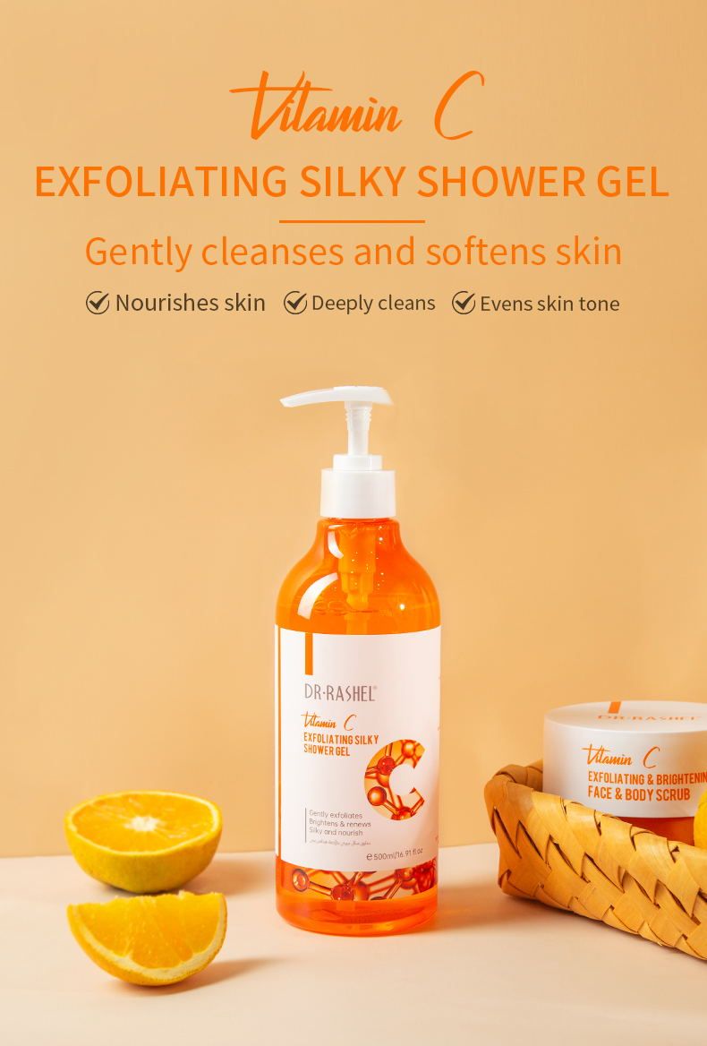 Vitamin C Exfoliating Silky Shower Gel - Image 2
