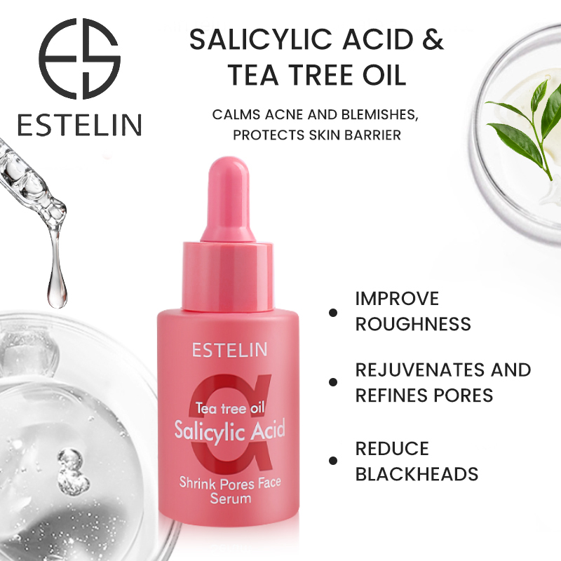 Estelin Tea Tree Oil & Salicylic Acid Serum (30ml) - Image 2