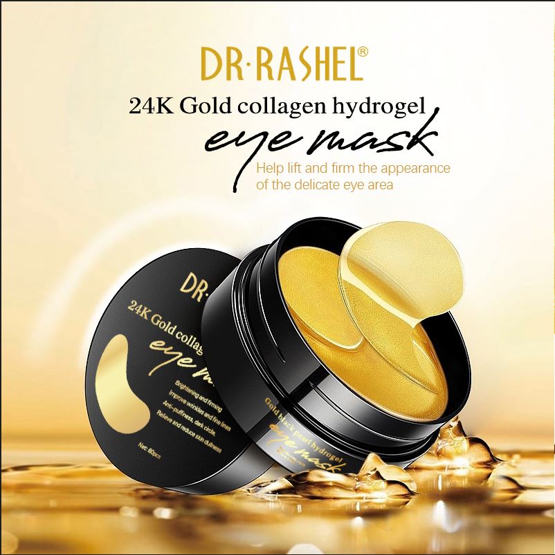 24K Gold Collagen Hydrogel Eye Mask