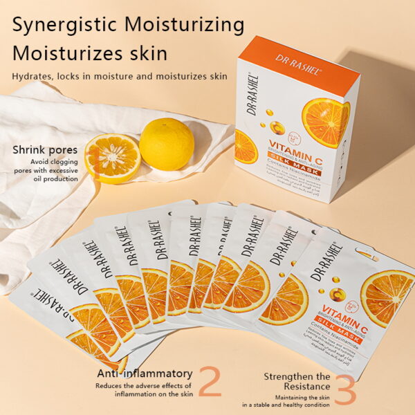 Dr Rashel Vitamin C Silk Mask (10pcs)