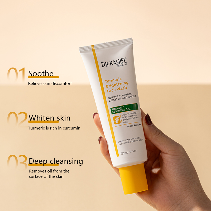 Turmeric Brightening Face Wash (120g) - Image 4