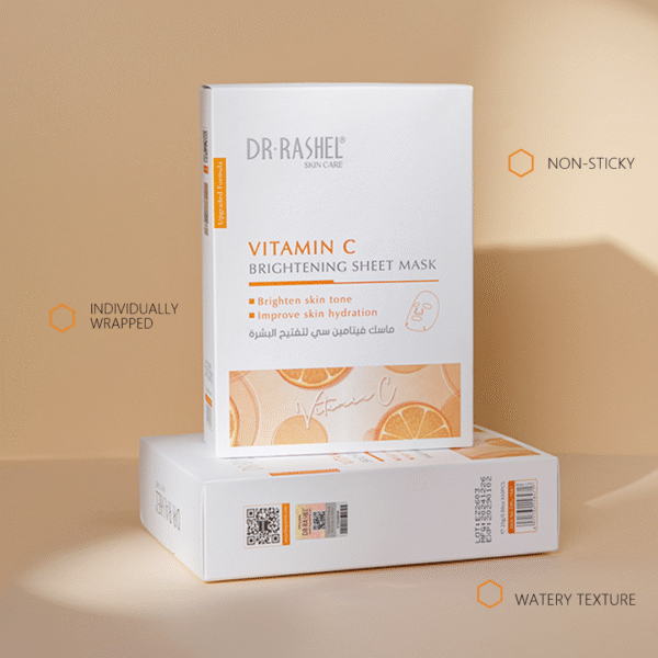 Vitamin C Advanced Brightening Sheet Masks (10pcs) - Image 3
