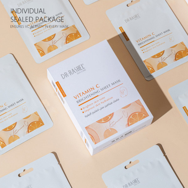 Vitamin C Advanced Brightening Sheet Masks (10pcs) - Image 5