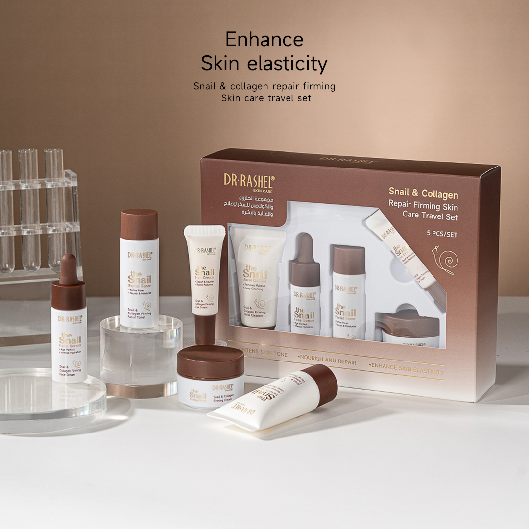 Snail & Collagen Repair Firming Skin Care Travel Set (5pcs/Set)