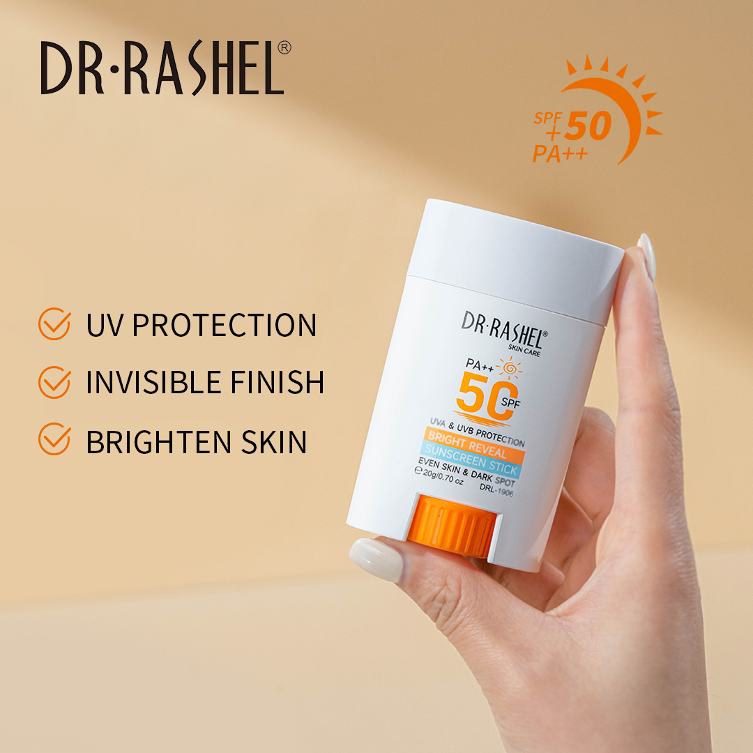 Dr. Rashel Bright Reveal Sunscreen Stick (20g) - Image 6