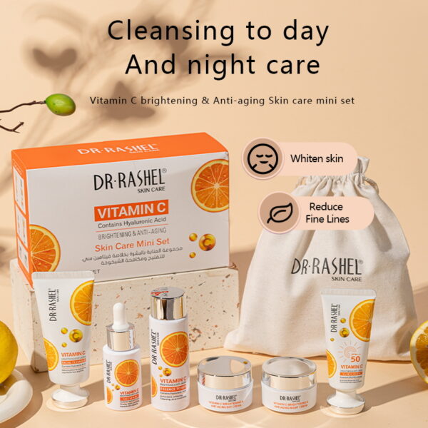 Vitamin C Skin Care Mini Set (6pc) - Image 2
