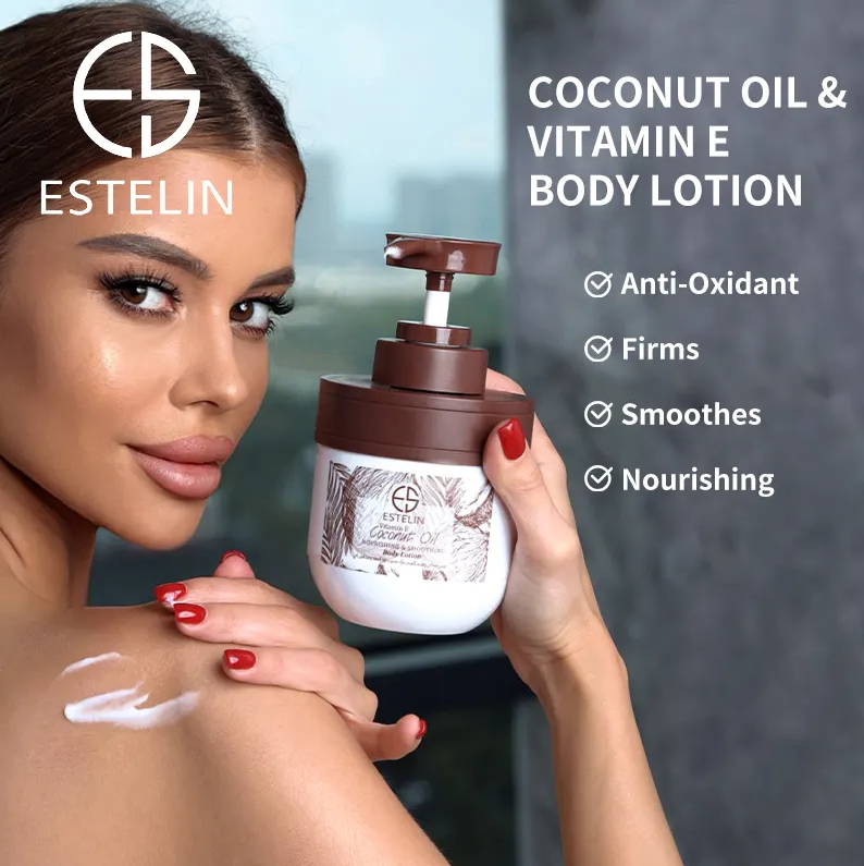 Estelin Coconut Oil & Vitamin E Body Lotion(300ml) - Image 6