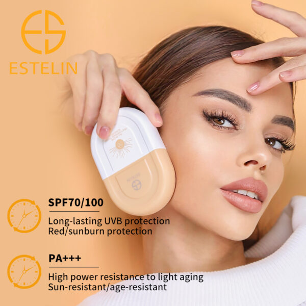 Estelin Tinted Sunscreen SPF 70 (50g) - Image 5