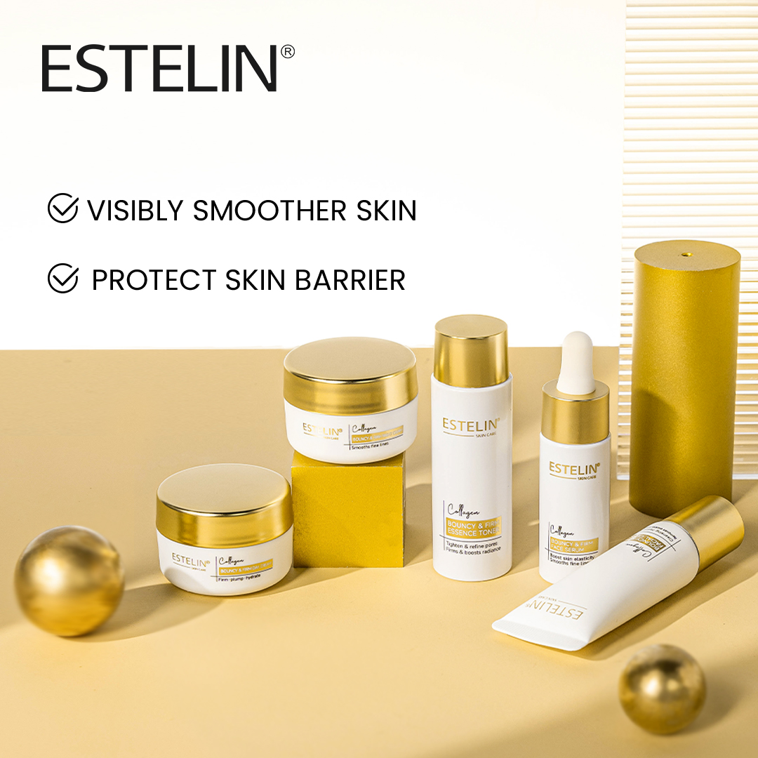 Estelin Bouncy & Firm Collagen Skin Care Travel Set (5pcs/set) - Image 5