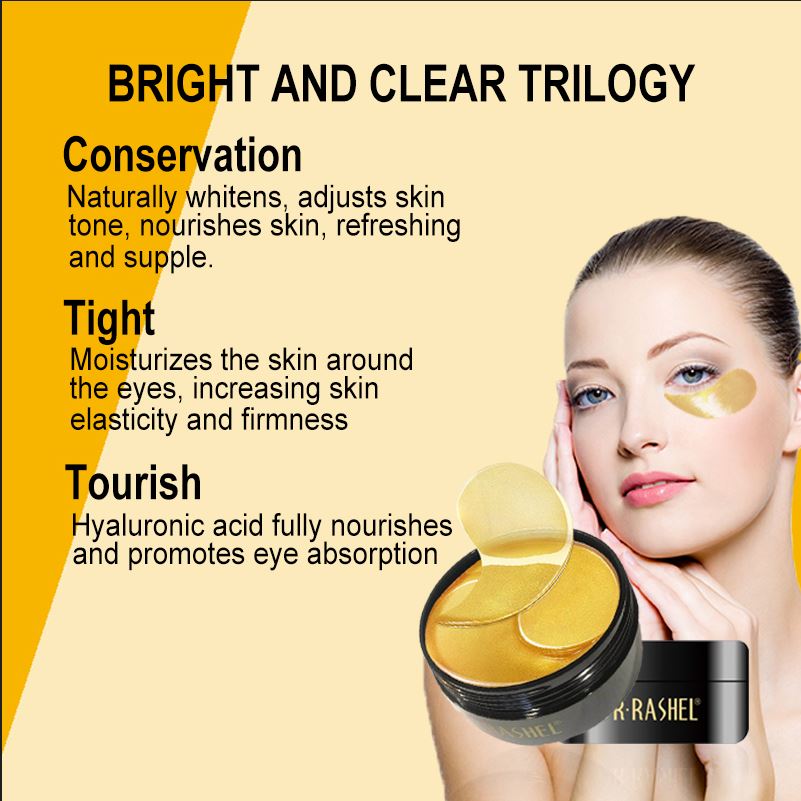 24K Gold Collagen Hydrogel Eye Mask - Image 5