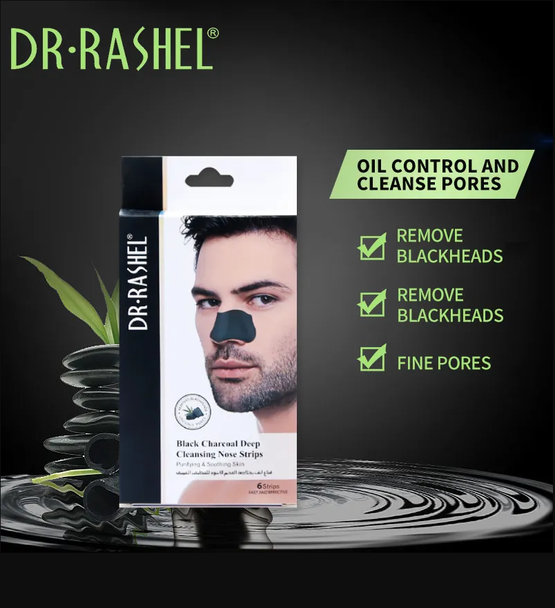 Black Charcoal Nose Strips (Pack of 6) - Image 3