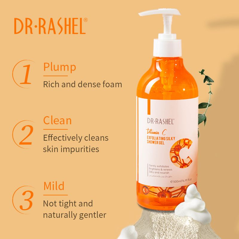 Vitamin C Exfoliating Silky Shower Gel - Image 4