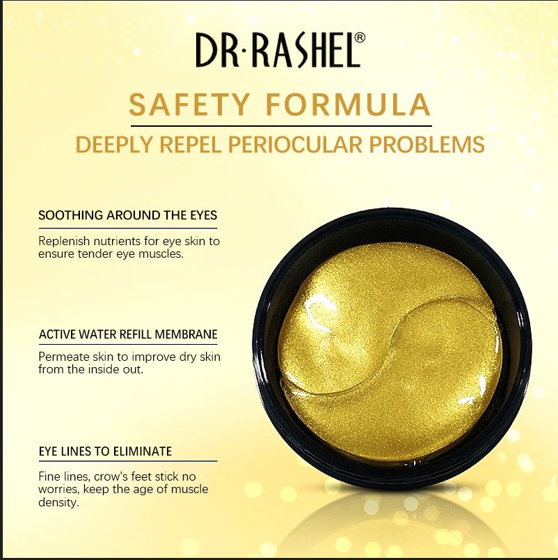 24K Gold Collagen Hydrogel Eye Mask - Image 7