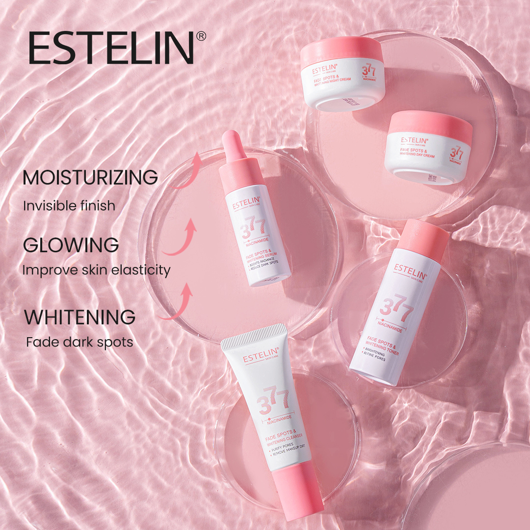 Estelin Niacinamide Fade Spots & Whitening Skin Care Travel Set (5pcs/set) - Image 4