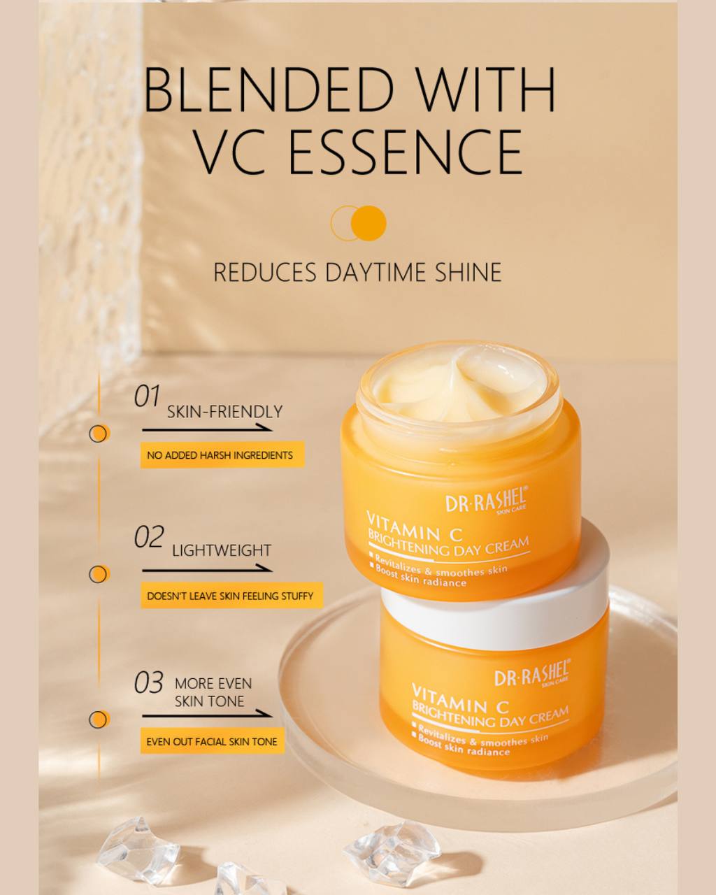 Vitamin C Advanced Brightening Day Cream (50g) - Image 3