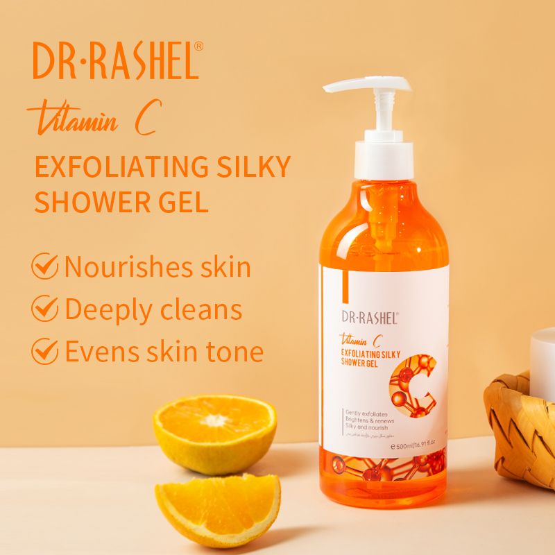 Vitamin C Exfoliating Silky Shower Gel