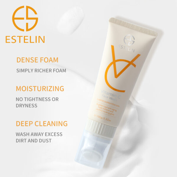 Estelin Vitamin C Face Wash (100g) - Image 8