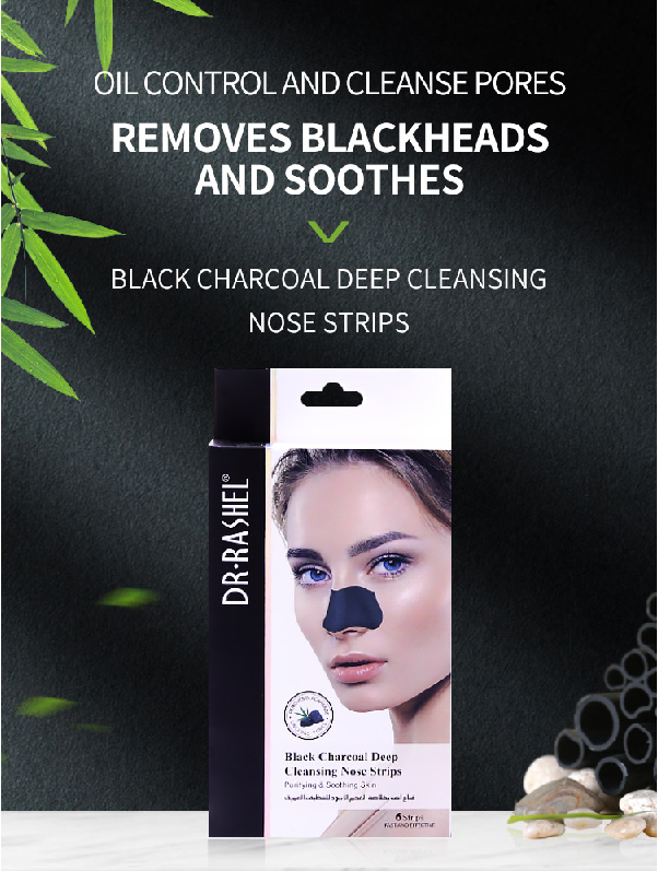 Black Charcoal Nose Strips (Pack of 6) - Image 7