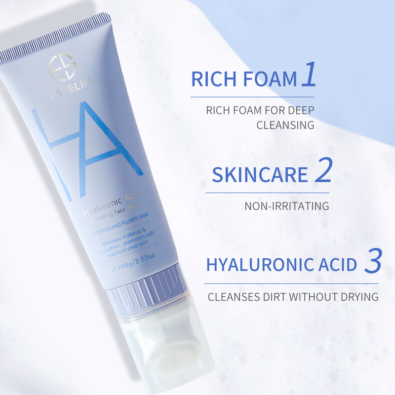 Estelin Hyaluronic Acid Hydrating Face Wash (100g) - Image 6