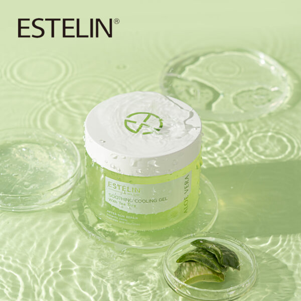 Estelin Aloe Vera Soothing Cooling Gel with Tea Tree Oil (300g)