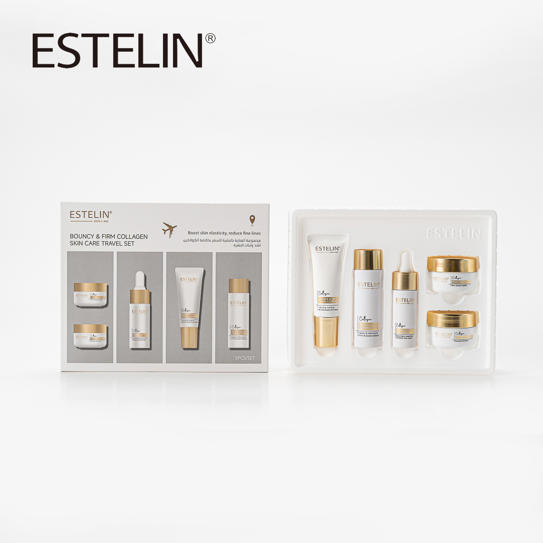 Estelin Bouncy & Firm Collagen Skin Care Travel Set (5pcs/set) - Image 8