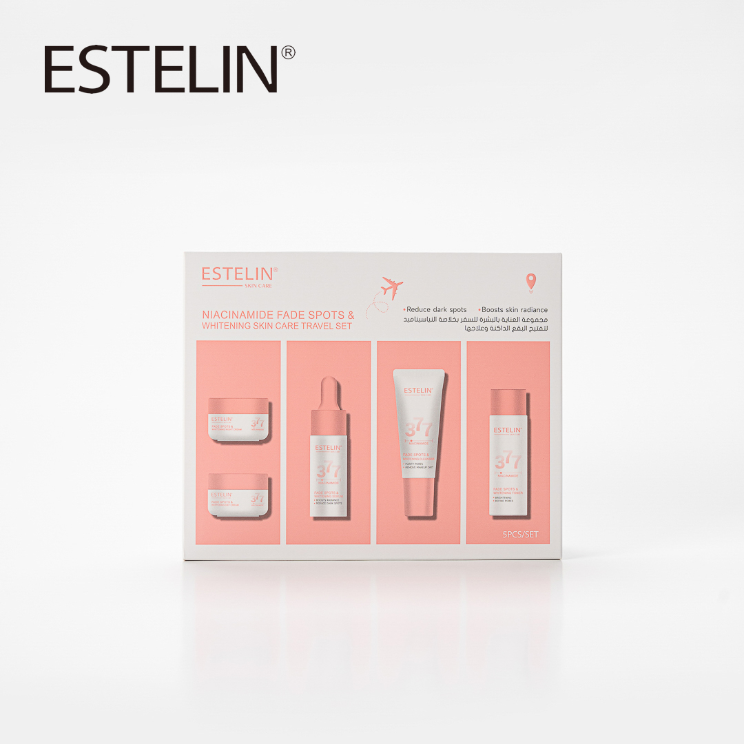 Estelin Niacinamide Fade Spots & Whitening Skin Care Travel Set (5pcs/set) - Image 10