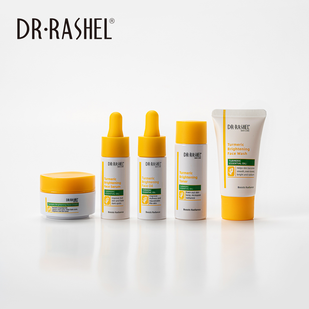Turmeric Brightening Skin Care Travel Set (5pcs/set) - Image 9