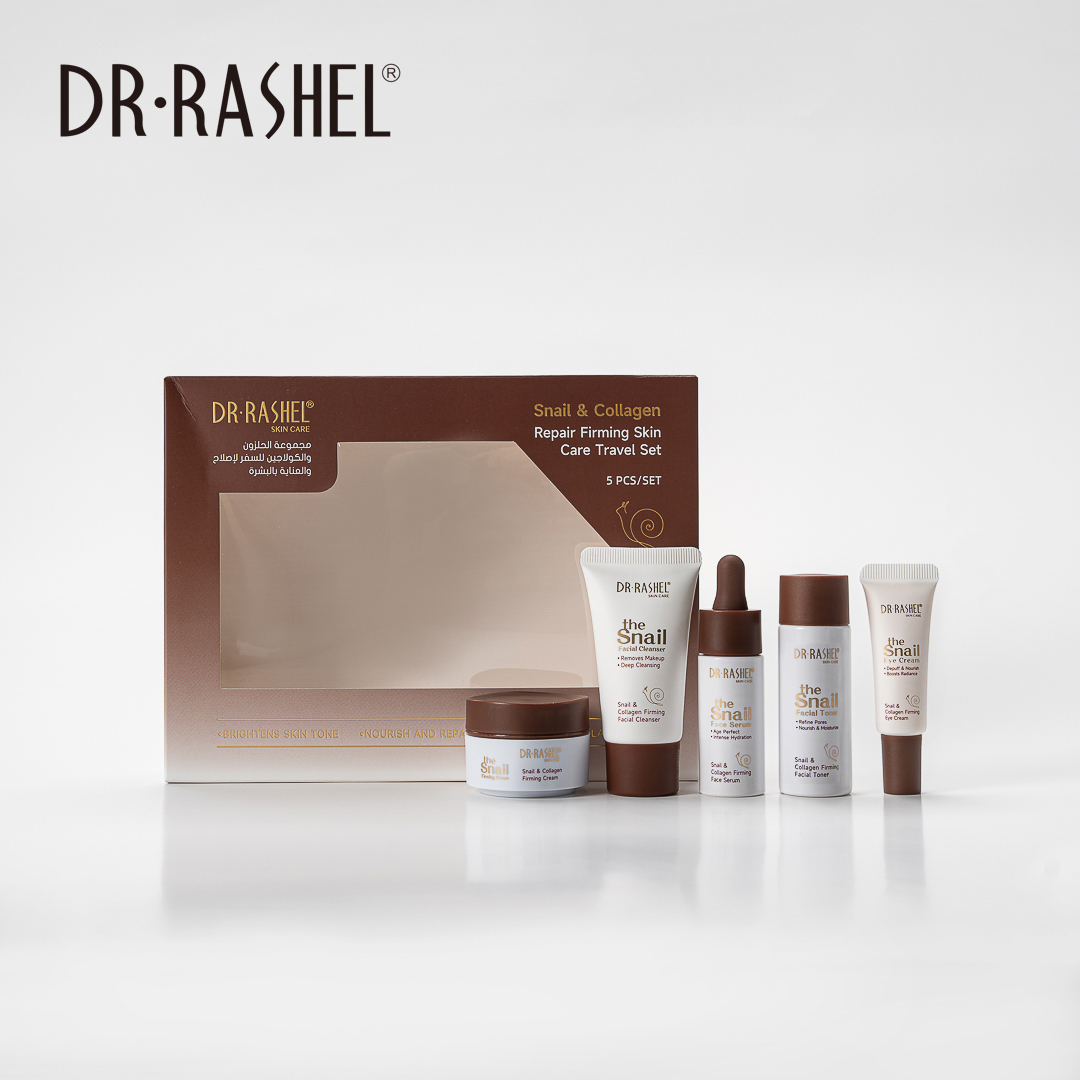 Snail & Collagen Repair Firming Skin Care Travel Set (5pcs/Set) - Image 7