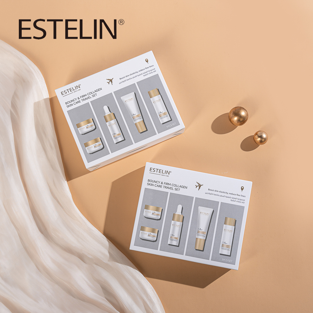 Estelin Bouncy & Firm Collagen Skin Care Travel Set (5pcs/set) - Image 12