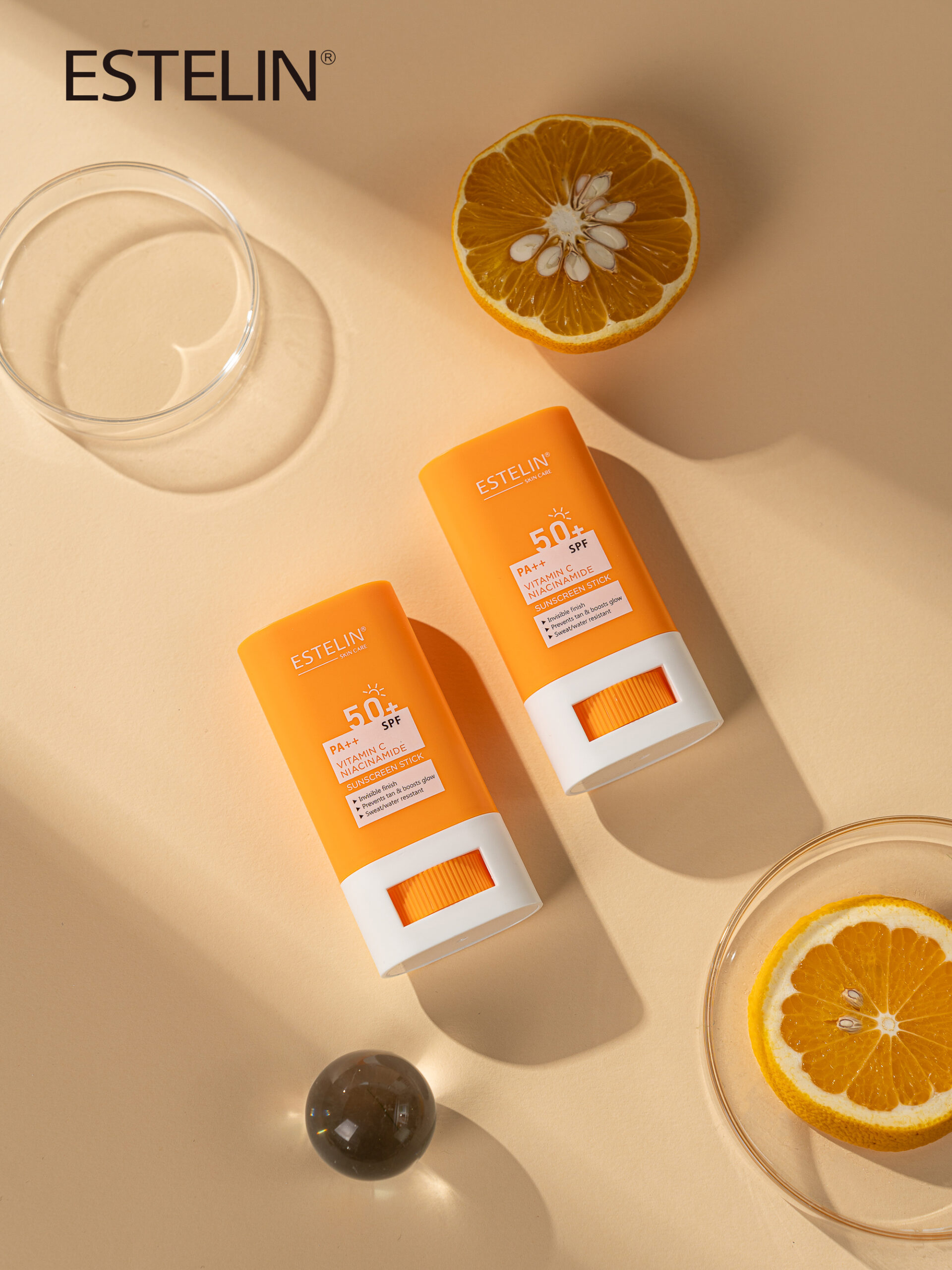 Estelin Vitamin C & Niacinamide Sunscreen Stick (20g) - Image 8