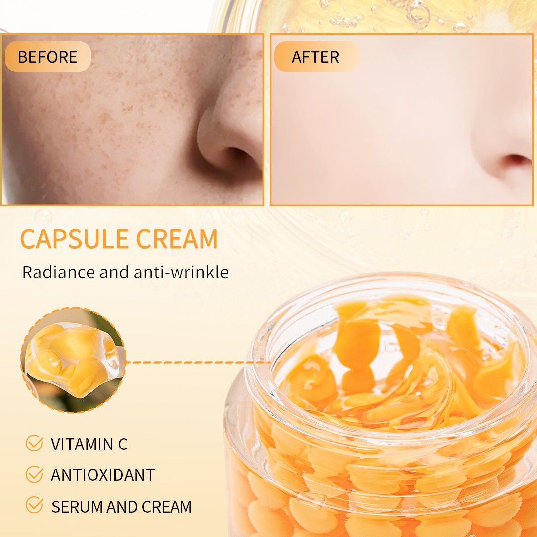 Estelin Vitamin C & Arbutin Brightening Capsule Cream (60g) - Image 4